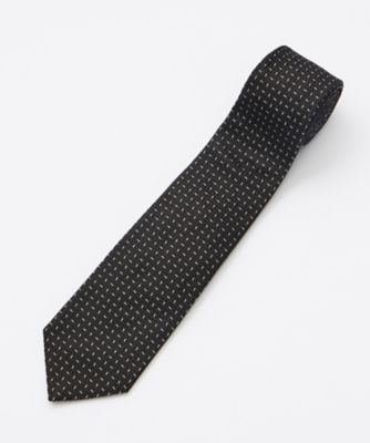 ＜アルマーニ コレツィオーニ/Armani Collezioni＞ ネクタイ(350082-7A317) 00020・ブラック 【三越・伊勢丹/公式】