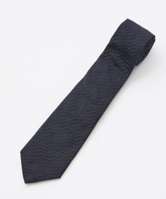 ＜アルマーニ コレツィオーニ/Armani Collezioni＞ ネクタイ(350082-7A333) 00036・ネイビー 【三越・伊勢丹/公式】