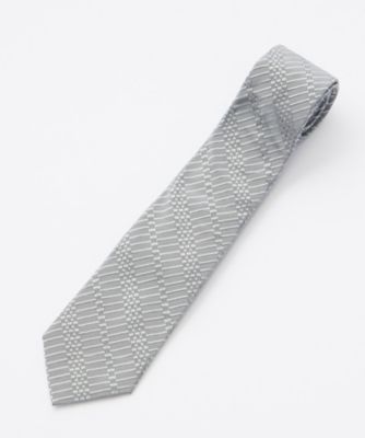 ＜アルマーニ コレツィオーニ/Armani Collezioni＞ ネクタイ(350082-7A333) 00130・シルバー 【三越・伊勢丹/公式】