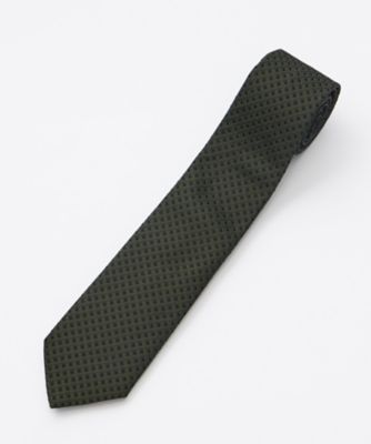 ＜アルマーニ コレツィオーニ/Armani Collezioni＞ ネクタイ(350082-7A342) 03285・グリーン 【三越・伊勢丹/公式】