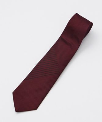 ＜アルマーニ コレツィオーニ/Armani Collezioni＞ ネクタイ(350082-7A357) 00176・ワイン 【三越・伊勢丹/公式】