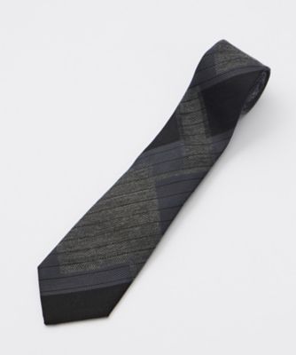 ＜アルマーニ コレツィオーニ/Armani Collezioni＞ ネクタイ(350082-7A358) 00044・グレー 【三越・伊勢丹/公式】