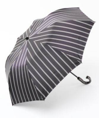 ＜ラムダ/LAMBDA＞ 折り畳み傘/トップレス/ダブルフェイス(ISM-1168) パープル 【三越・伊勢丹/公式】