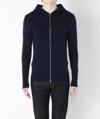 ＜ルトロワ/LETROYES＞ ジップアップパーカ(3-LT003 RENE) CPB06・MARINE FONCE 【三越・伊勢丹/公式】