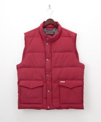 ＜ウールリッチ/WOOLRICH＞ 【紳士大きいサイズ】ベスト(WOGIL0097) 1・レッド 【三越・伊勢丹/公式】