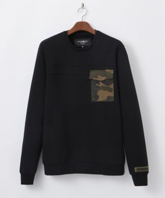 ＜ハイドロゲン＞ 【紳士大きいサイズ】スウェットカットソー(50139001) 150・ブラック 【三越・伊勢丹/公式】