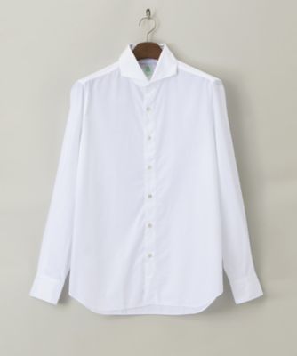 ＜フィナモレ/Finamore＞ 【紳士大きいサイズ】長袖シャツ(TOKYO140001) ホワイト 【三越・伊勢丹/公式】