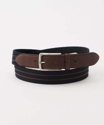 【SALE（伊勢丹）】 【S】【紳士大きいサイズ】ベルト(3203-6517) 75・ネイビー 【三越・伊勢丹/公式】