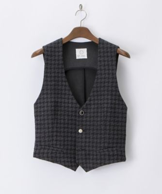 ＜デートル＞ ジレ(174B-3) グレー 【三越・伊勢丹/公式】