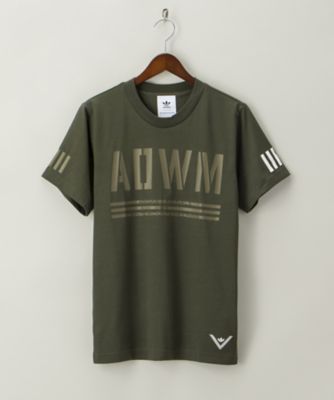 ＜アディダス オリジナルス バイ ホワイトマウンテニアリング＞ Tシャツ(7W-6-BQ4109) オリーブ 【三越・伊勢丹/公式】
