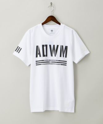 ＜アディダス オリジナルス バイ ホワイトマウンテニアリング＞ Tシャツ(7W-6-BQ4109) ホワイト 【三越・伊勢丹/公式】