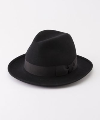 ＜キジマ タカユキ＞ 帽子(7W-9-172819) 01・ブラック 【三越・伊勢丹/公式】