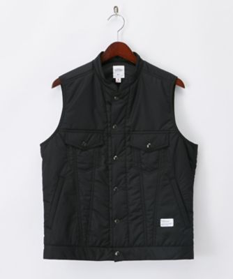 ＜ベドウィン ＆ ザ ハートブレイカーズ/BEDWIN & THE HEARTBREAKERS＞ ベスト(7W-6-17AB9040) ブラック 【三越・伊勢丹/公式】