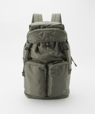 ＜ヘッドポーター/HEAD PORTER＞ AC RUCKSAC(7W-1-HP-2433) オリーブ 【三越・伊勢丹/公式】
