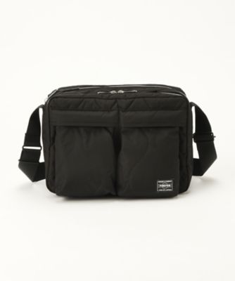 ＜ヘッドポーター/HEAD PORTER＞ ショルダーバッグ(7W-11-HP-4236) ブラック 【三越・伊勢丹/公式】
