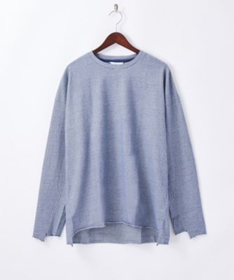 ＜アンユーズド/UNUSED＞ Tシャツ(7W-11-US1341) 161・ネイビーxホワイト 【三越・伊勢丹/公式】