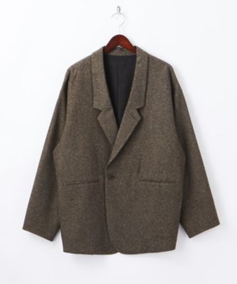 ＜サスクワッチファブリックス/Sasquatchfabrix＞ ジャケット(7W-4-17AW-JKM-006) ブラウン 【三越・伊勢丹/公式】