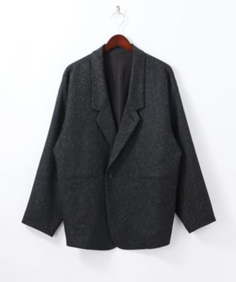 ＜サスクワッチファブリックス/Sasquatchfabrix＞ ジャケット(7W-4-17AW-JKM-006) ブラック 【三越・伊勢丹/公式】