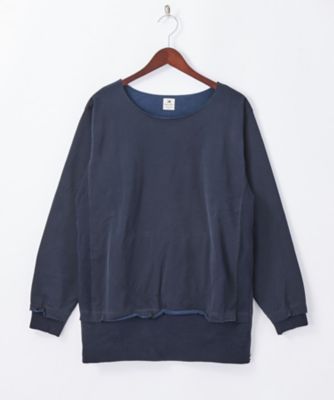 ＜サスクワッチファブリックス/Sasquatchfabrix＞ プルオーバー(7W-17-17AW-CSL-009) ネイビー 【三越・伊勢丹/公式】