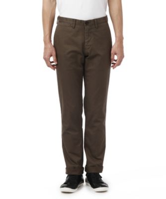 ＜ザ・チノ・リヴァイブド/The Chino Revived＞ チノパンツ/セミスリム(TCR1430202) オリーブ 【三越・伊勢丹/公式】