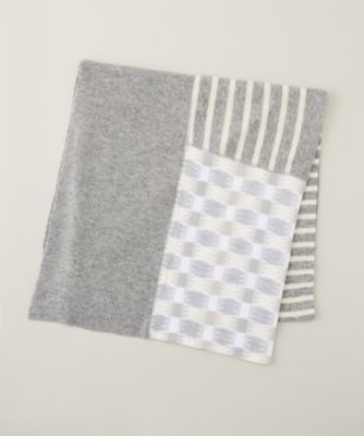 【SALE（伊勢丹）】＜サイド スロープ/SIDE SLOPE＞ 【S】ストール(SSL24113) 13・ライトグレー 【三越・伊勢丹/公式】