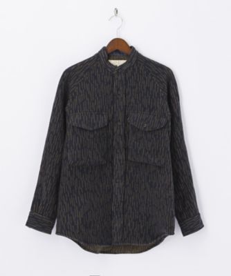 【SALE（伊勢丹）】＜ハヴァーザック/HAVERSACK＞ 【S】カジュアルシャツ(421631) ネイビー 【三越・伊勢丹/公式】