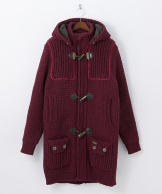 【SALE（伊勢丹）】＜バーク/Bark＞ 【S】ロングダッフルコート(4-474-30601002) レッド 【三越・伊勢丹/公式】