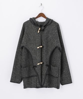 【SALE（伊勢丹）】＜ヒピハパ＞ 【S】ダッフルコート(1-JP06250101) チャコールグレー 【三越・伊勢丹/公式】