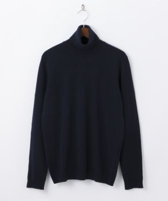 【SALE（伊勢丹）】＜ロベルト・コリーナ/ROBERTO COLLINA＞ 【S】セーター(11-RP12003) 10・ネイビー 【三越・伊勢丹/公式】