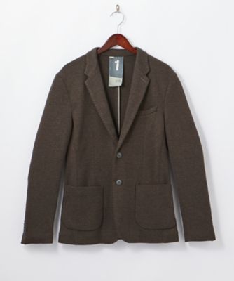 【SALE（伊勢丹）】＜アップトゥーワン＞ 【S】ジャケット(2-SINGLEEG419) ブラウン／グレー 【三越・伊勢丹/公式】