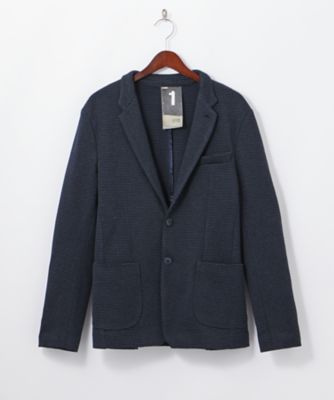 【SALE（伊勢丹）】＜アップトゥーワン＞ 【S】ジャケット(2-SINGLEEG419) ダークネイビー／ダルブルー 【三越・伊勢丹/公式】