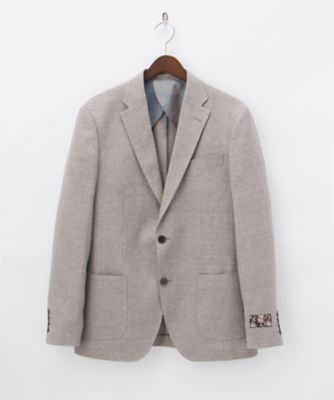 【SALE（伊勢丹）】＜ティモシーエベレスト ロンドン＞ バスケット織ジャケット(332J7003/7004) ベージュ 【三越・伊勢丹/公式】