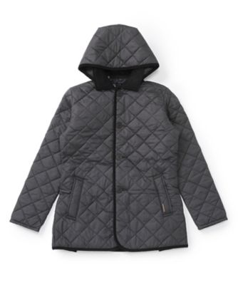 ＜ラベンハム/LAVENHAM＞ キルティングジャケット(6-DENSTON/LAVENSTER) LAMP BLACK 【三越・伊勢丹/公式】