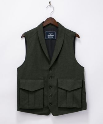 【SALE（伊勢丹）】＜ザ グレート サルトリアル アップライジング＞ 【S】ジレ(OTSCW-005-B) カーキ 【三越・伊勢丹/公式】