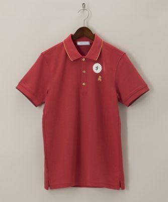 ＜マーク＆ロナ＞ 半袖ポロシャツ(ML-17W-P01) レッド 【三越・伊勢丹/公式】