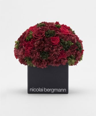 伊勢丹オンラインストア限定 ニコライバーグマン Nicolai Bergmann キューブアレンジメント Fashionbookmark Jp