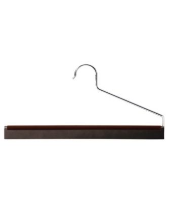 ＜ナカタハンガー/NAKATA HANGER＞ スラックスハンガー(AUT-11) スモークブラウン 【三越・伊勢丹/公式】