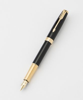 ＜パーカー＞ ソネット ラックブラックGT万年筆 【三越・伊勢丹/公式】