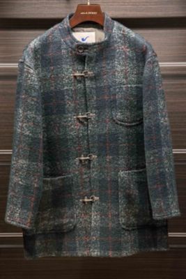 ＜サロン ド シマジ/salon de SHIMAJI＞ ファイヤーマンジャケット(SSMJ_J0201/02/03) チェック 【三越・伊勢丹/公式】