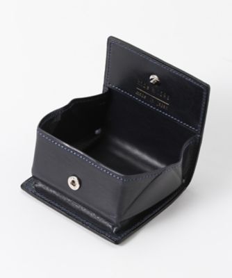 ＜hide k 1896/ヒデケイ 1896＞ コインケース(hkc006) 内側：ネイビー 【三越・伊勢丹/公式】