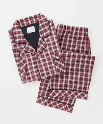 【SALE（伊勢丹）】＜ミュゼ ジョワイユ/MUSEE JOYEUX＞ 【S】【紳士大きいサイズ】パジャマ(M41111-K) RE1・レッド 【三越・伊勢丹/公式】