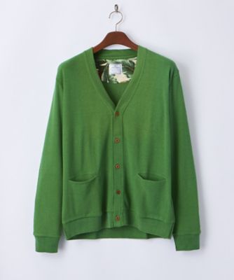 【SALE（伊勢丹）】＜ミュゼ ジョワイユ/MUSEE JOYEUX＞ 【S】【紳士大きいサイズ】カーディガン(M42100-K) GN3・グリーン 【三越・伊勢丹/公式】