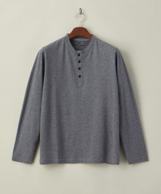 【SALE（伊勢丹）】＜ミュゼ ジョワイユ/MUSEE JOYEUX＞ 【S】【紳士大きいサイズ】長袖Tシャツ(M42108-K) NE3・グレー 【三越・伊勢丹/公式】
