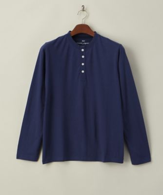 【SALE（伊勢丹）】＜ミュゼ ジョワイユ/MUSEE JOYEUX＞ 【S】【紳士大きいサイズ】長袖Tシャツ(M42108-K) BL5・ネイビー 【三越・伊勢丹/公式】