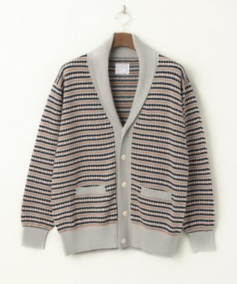 【SALE（伊勢丹）】＜ミュゼ ジョワイユ/MUSEE JOYEUX＞ 【S】【紳士大きいサイズ】カーディガン(M54107-K) NE3・グレー 【三越・伊勢丹/公式】