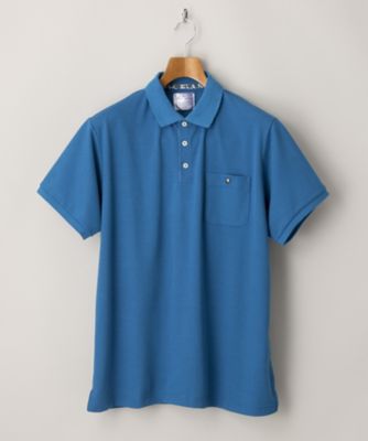 【SALE（伊勢丹）】＜ミュゼ ジョワイユ/MUSEE JOYEUX＞ 【S】【紳士大きいサイズ】ポロシャツ(M62303-K) BL3・ブルー 【三越・伊勢丹/公式】