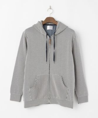 【SALE（伊勢丹）】＜ミュゼ ジョワイユ/MUSEE JOYEUX＞ 【S】【紳士大きいサイズ】パーカ(M72102-K) BL6・ブラックネイビー 【三越・伊勢丹/公式】