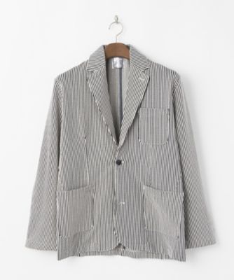 【SALE（伊勢丹）】＜ミュゼ ジョワイユ/MUSEE JOYEUX＞ 【S】【紳士大きいサイズ】ジャケット(M72104-K) BL6・ブラックネイビー 【三越・伊勢丹/公式】