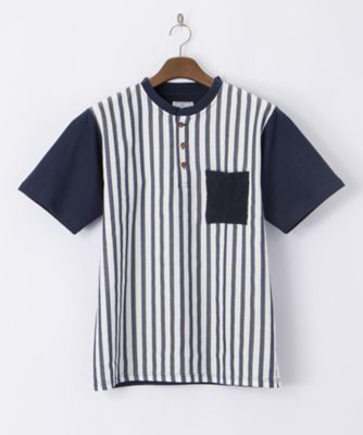 【SALE（伊勢丹）】＜ミュゼ ジョワイユ/MUSEE JOYEUX＞ 【S】【紳士大きいサイズ】Tシャツ(M72307-K) BL5・ネイビー 【三越・伊勢丹/公式】