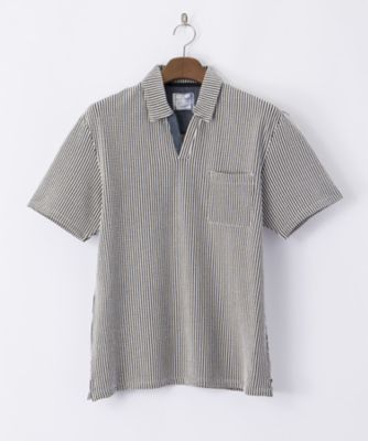 【SALE（伊勢丹）】＜ミュゼ ジョワイユ/MUSEE JOYEUX＞ 【S】【紳士大きいサイズ】ポロシャツ(M72310-K) BL6・ブラックネイビー 【三越・伊勢丹/公式】